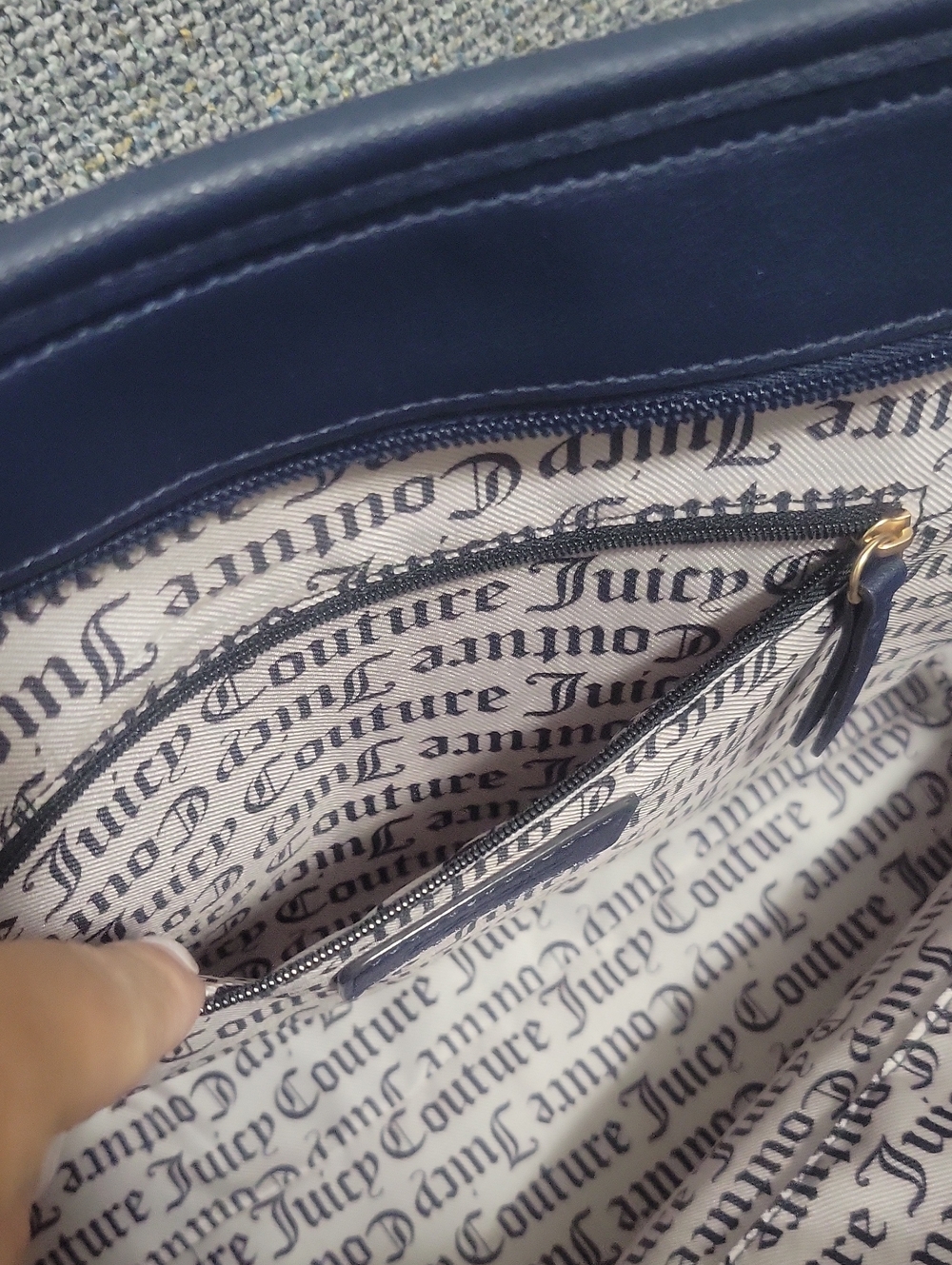 JUICY COUTURE Need More Juicy Tote in Regal Blue - Picture 7 of 16